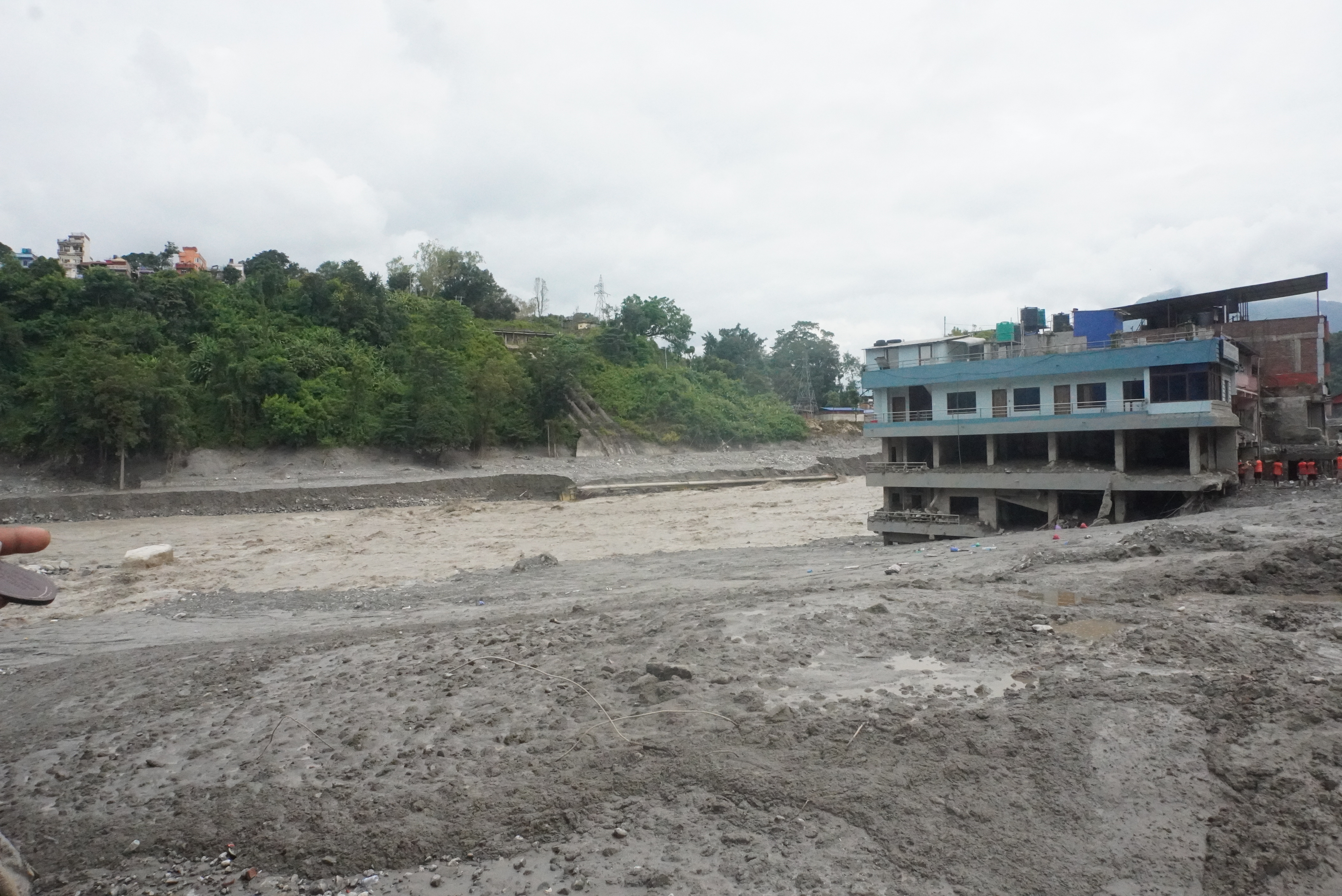 BLSO Nepal Flood Relief Helping Victims in Rasuwa, Betarwati & Bidur